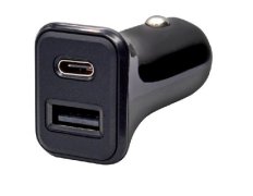 АЗУ USB +Type C 3,1A черный ISA (гарантия 2 недели)